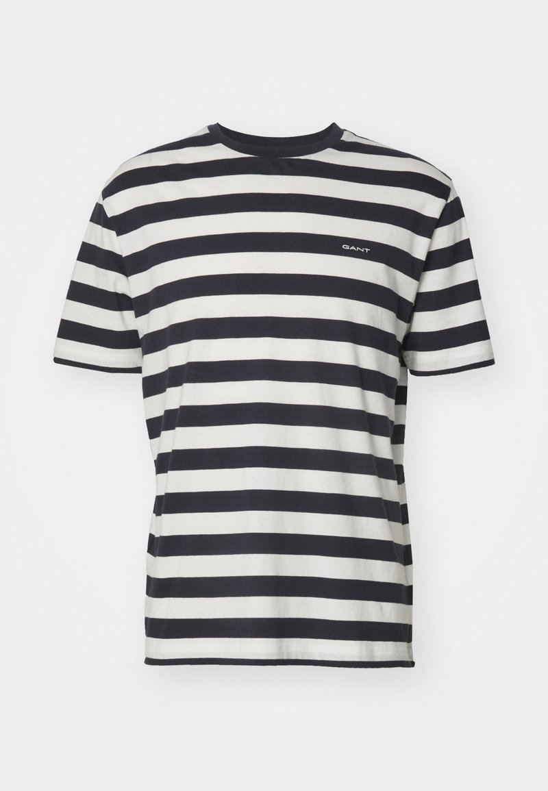 Gant T-shirt print donkerblauw