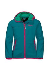 Jack Wolfskin FOURWINDS KIDS UNISEX - Softshelljacka - bay blue