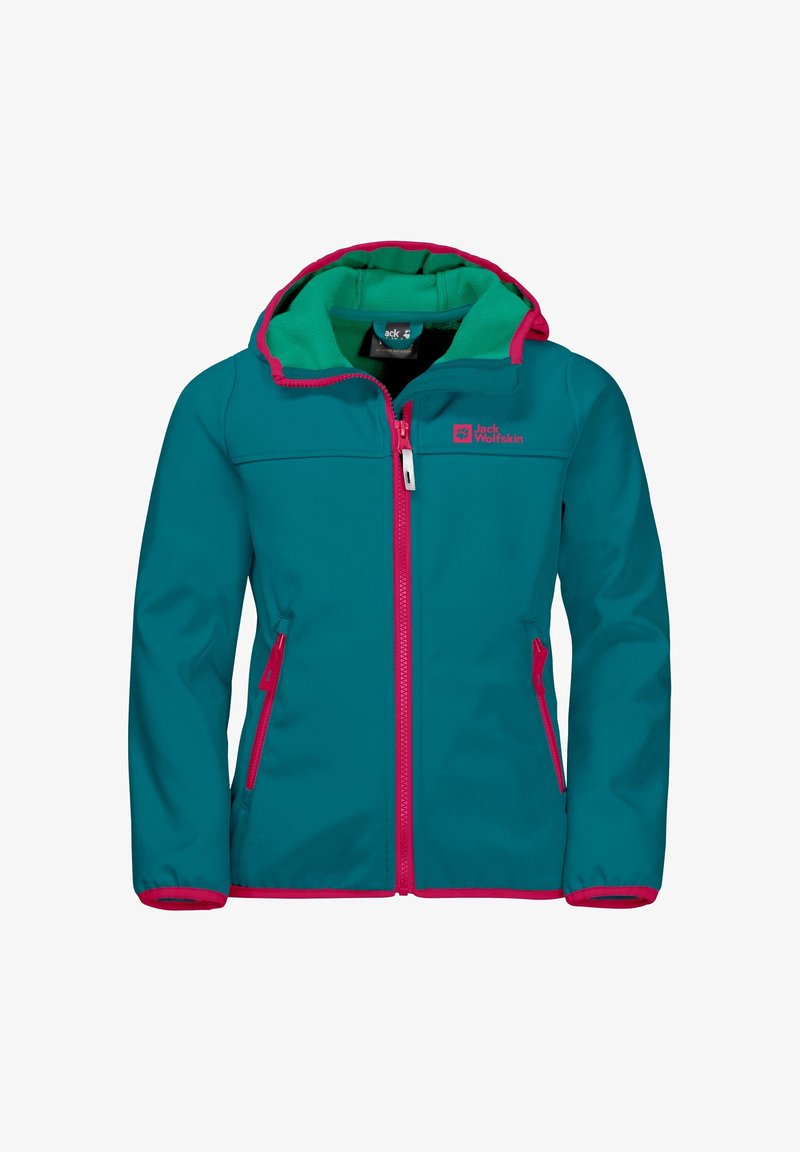 Jack Wolfskin FOURWINDS KIDS UNISEX - Softshelljacka - bay blue