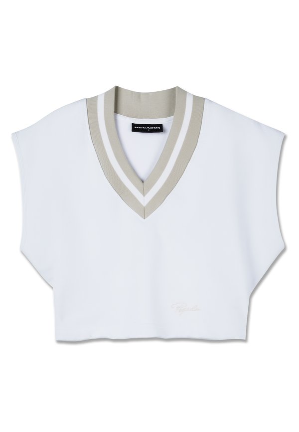 JUNTA V-NECK VEST - Print T-shirt4