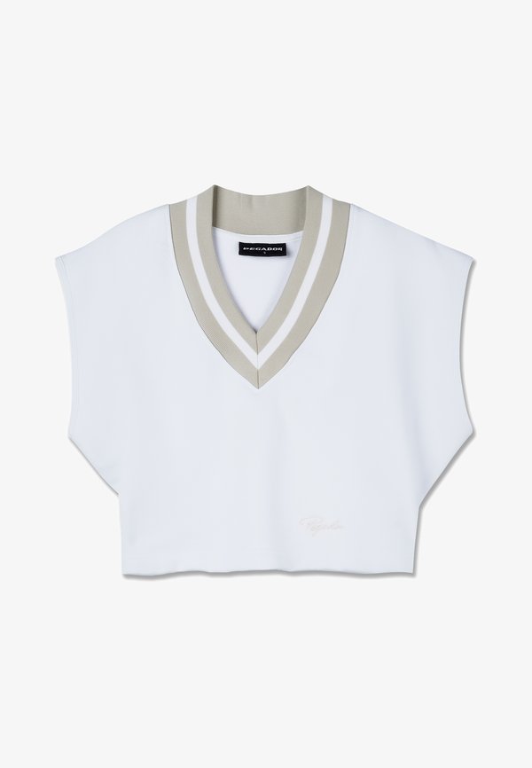 JUNTA V-NECK VEST - Print T-shirt4