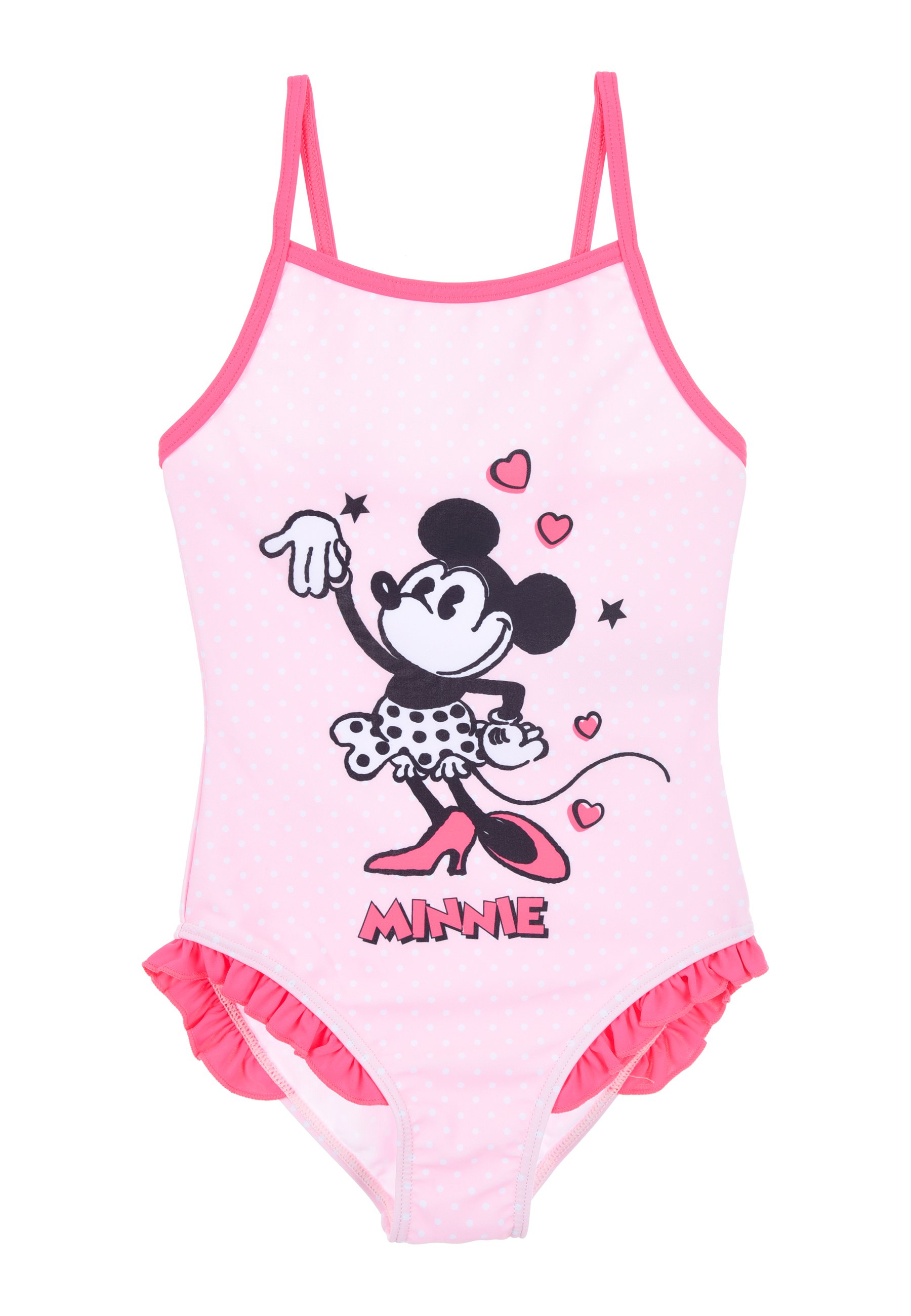 Mickey Minnie Costume da bagno rosa