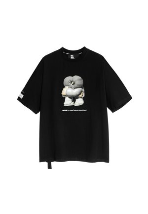 Camiseta estampada - black