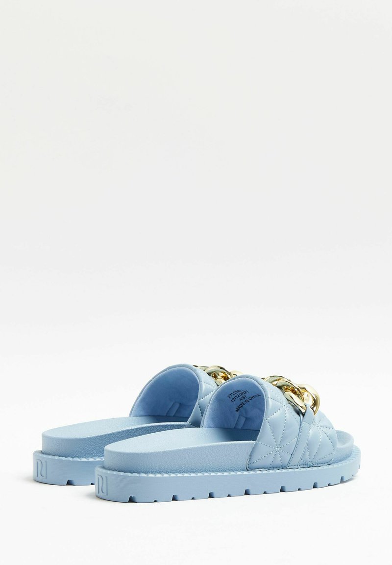 Damen Zehentrenner | River Island Badesandale blue/blau - IU10709 Damen Zehentrenner | River Island Badesandale blue/blau - IU10709
