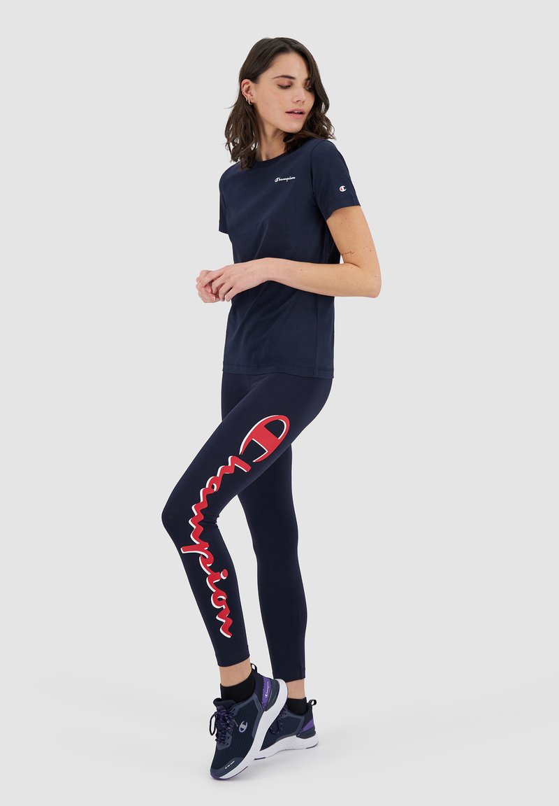 Damen Sportbekleidung | Champion Tights navy blue/dunkelblau - OS95492 Damen Sportbekleidung | Champion Tights navy blue/dunkelblau - OS95492