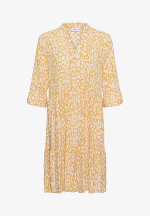 Saint Tropez, EDASZ - Day dress - golden apricot leopard