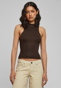 Urban Classics SHORT TURTLENECK  - Top - brown