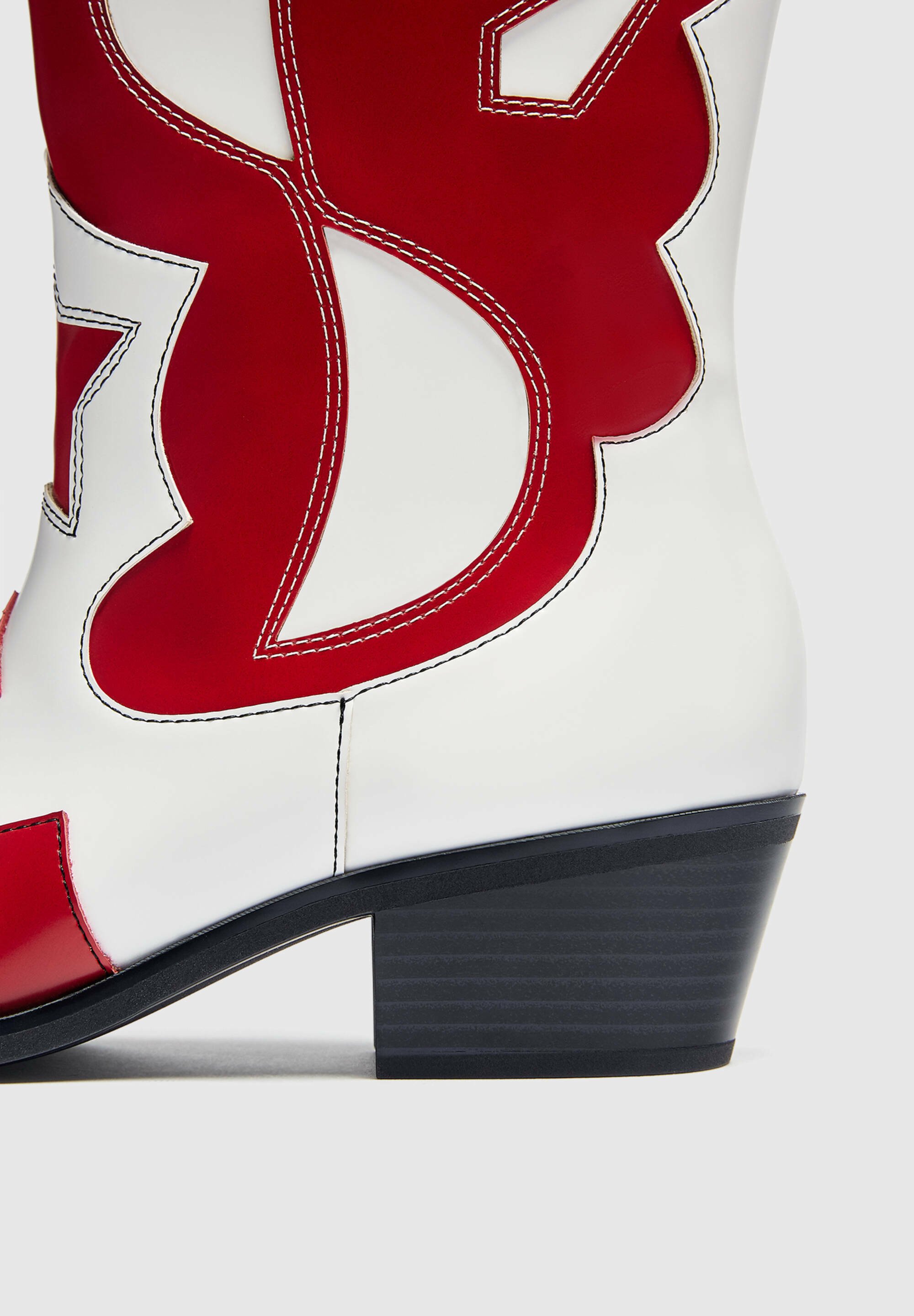 DETAIL - Cowboy/biker ankle boot 