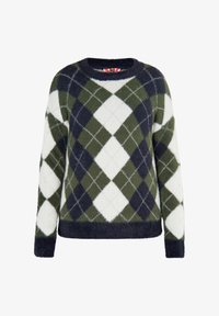 Pasirinkta, schwarz/grün mehrfarbig