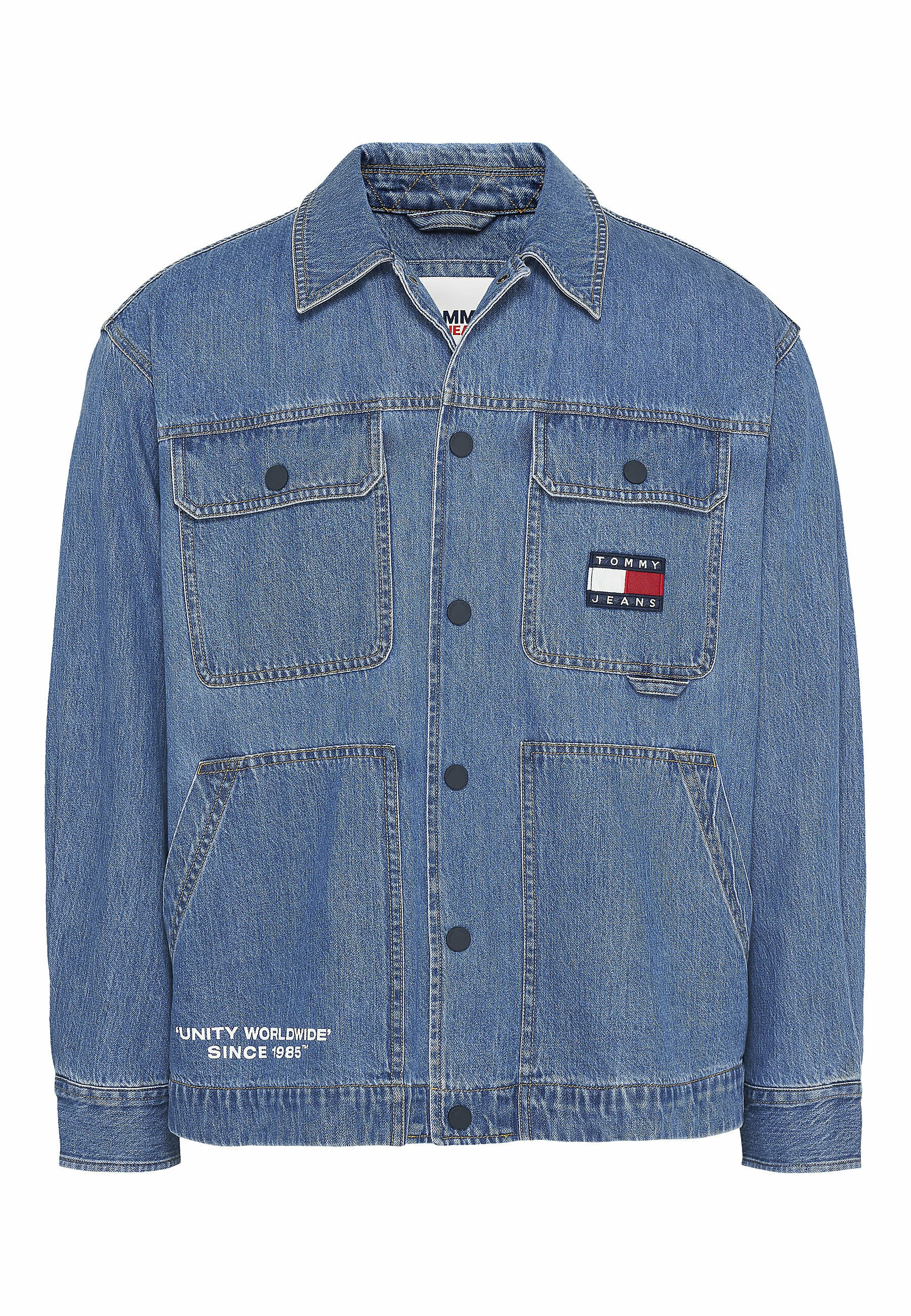 kousen Snel Jachtluipaard spijkerjas tommy hilfiger dames logo Peer