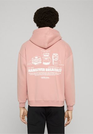 HANGOVER BREAKFAST - Sweatjacke - dusty pink