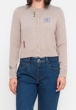 Abercrombie & Fitch, Chaqueta de punto - light brown