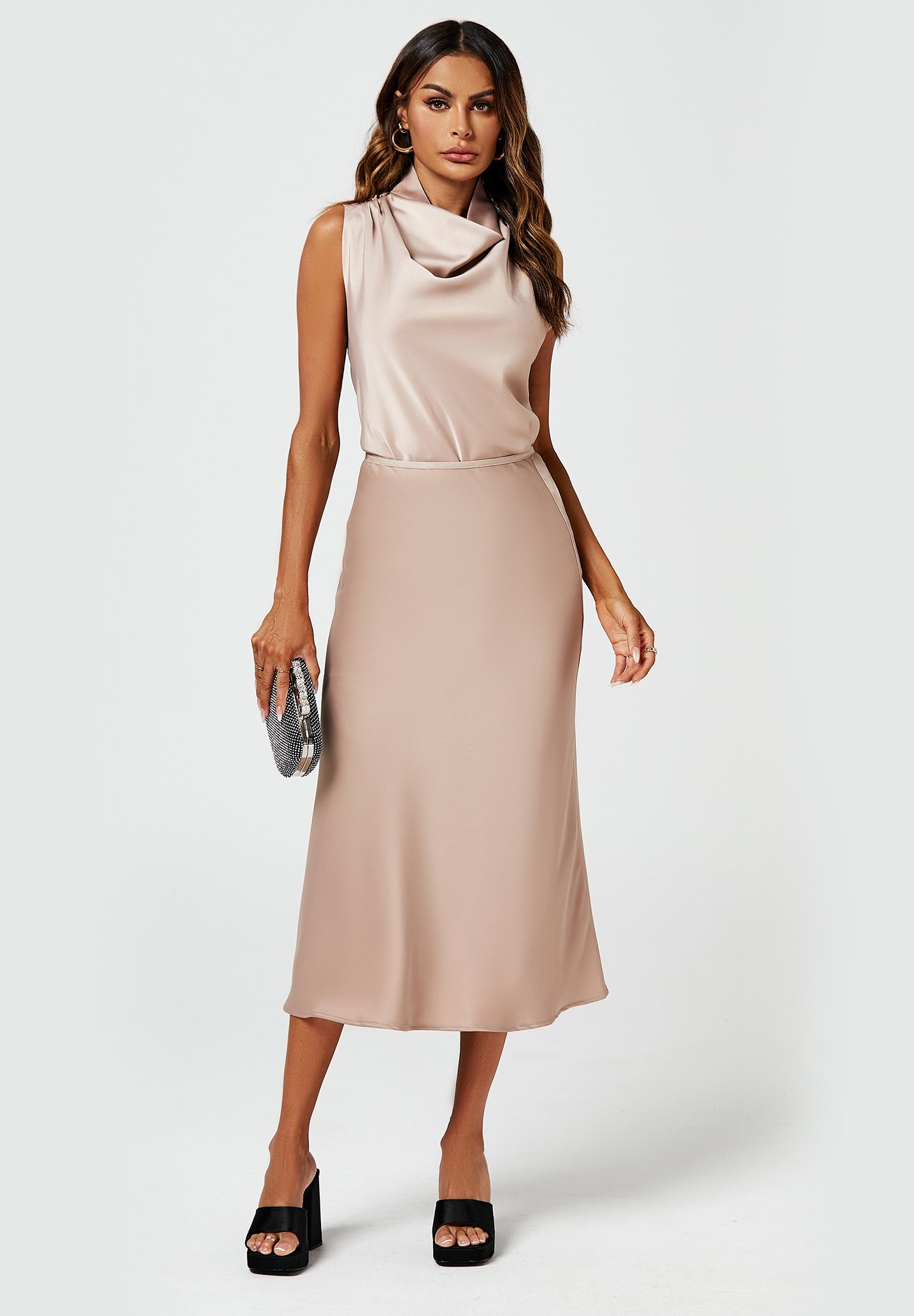 Jupe Droite Femme 3 Suisses Taille 46 Bleu Foncé - Occasion Très Bon état - Polyester