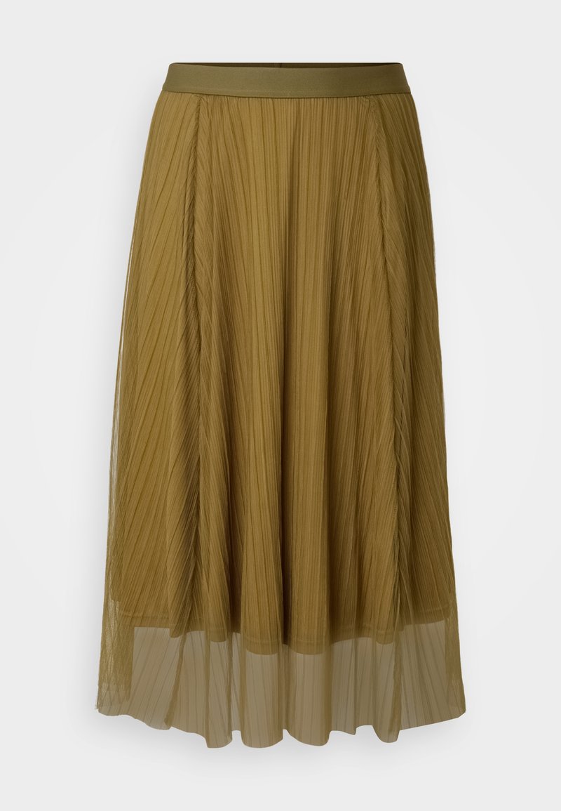 ONLY Carmakoma A-lijn rok donkergroen ONLY Carmakoma A-lijn rok donkergroen