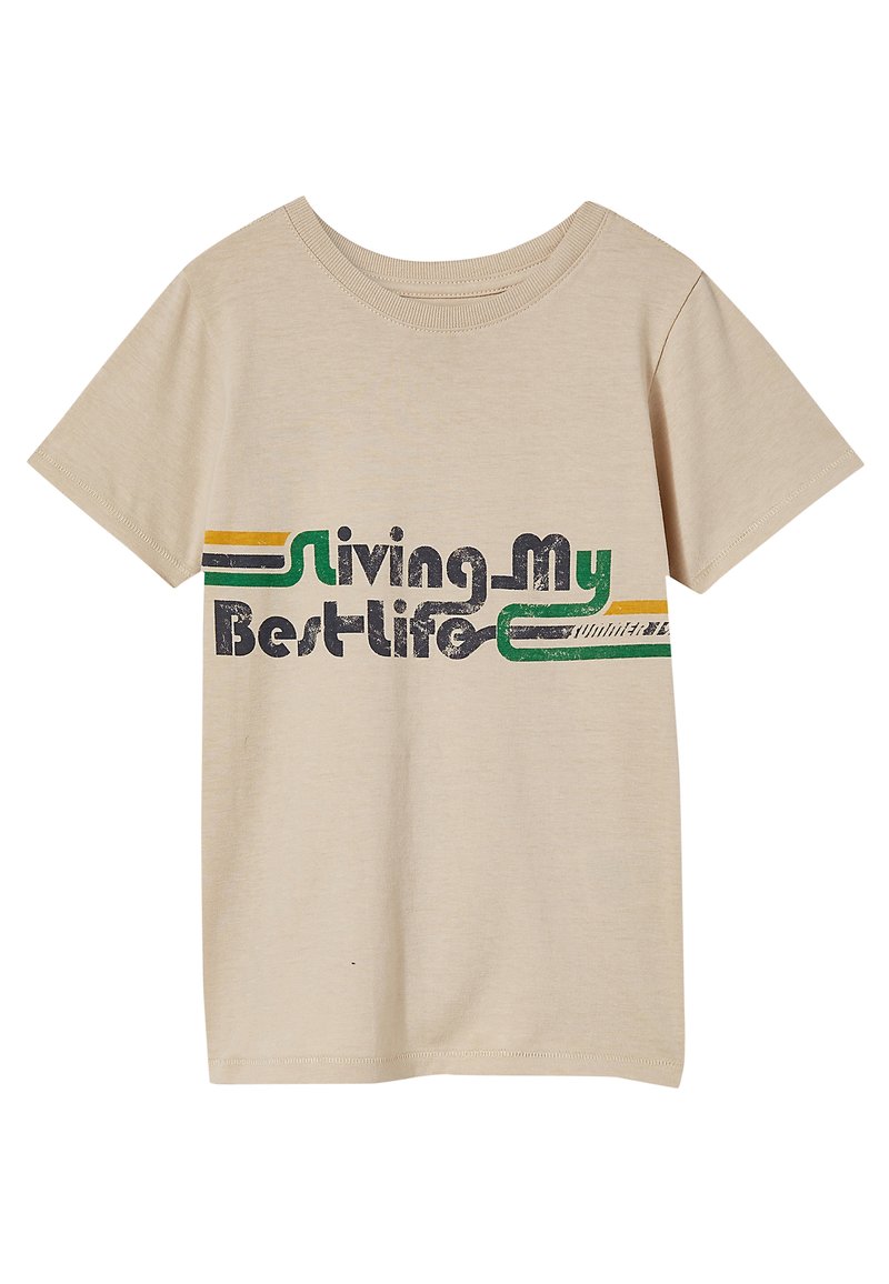 Cotton On T-shirt print beige Cotton On T-shirt print beige