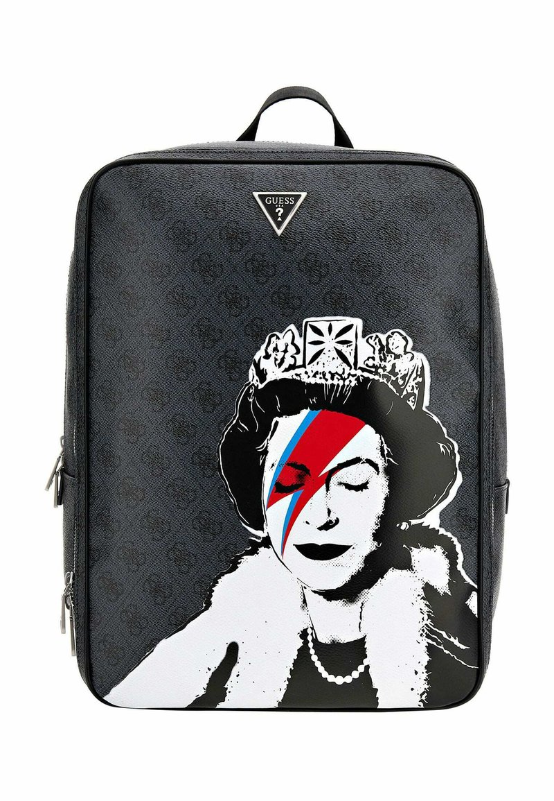 Guess GRAFFITI PRINT Rucksack schwarz/black Zalando.ie