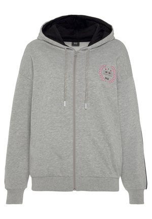 Zip-up sweatshirt - hellgrau