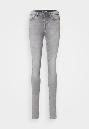 ONLBLUSH MID WAIST - Jeans Skinny Fit - grey denim