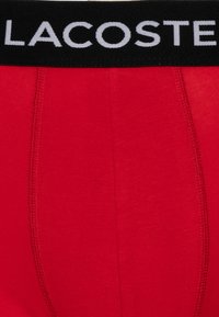 Lacoste 3 PACK - Ozke boksarice - black/grey/red