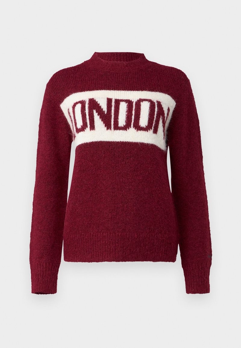Pepe Jeans Trui bordeauxrood