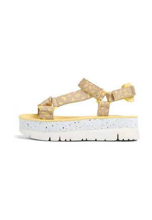 ORUGA UP - Platåsandaletter - beige