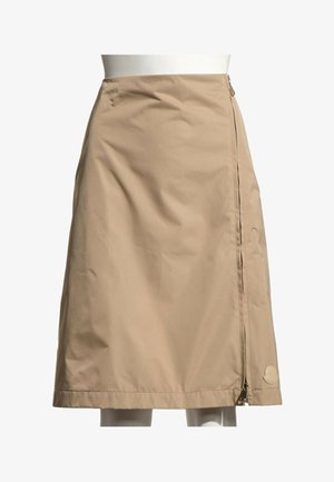 MONCLER, MID-LENGTH SKIRT BEIGE - Jupe trapèze - beige