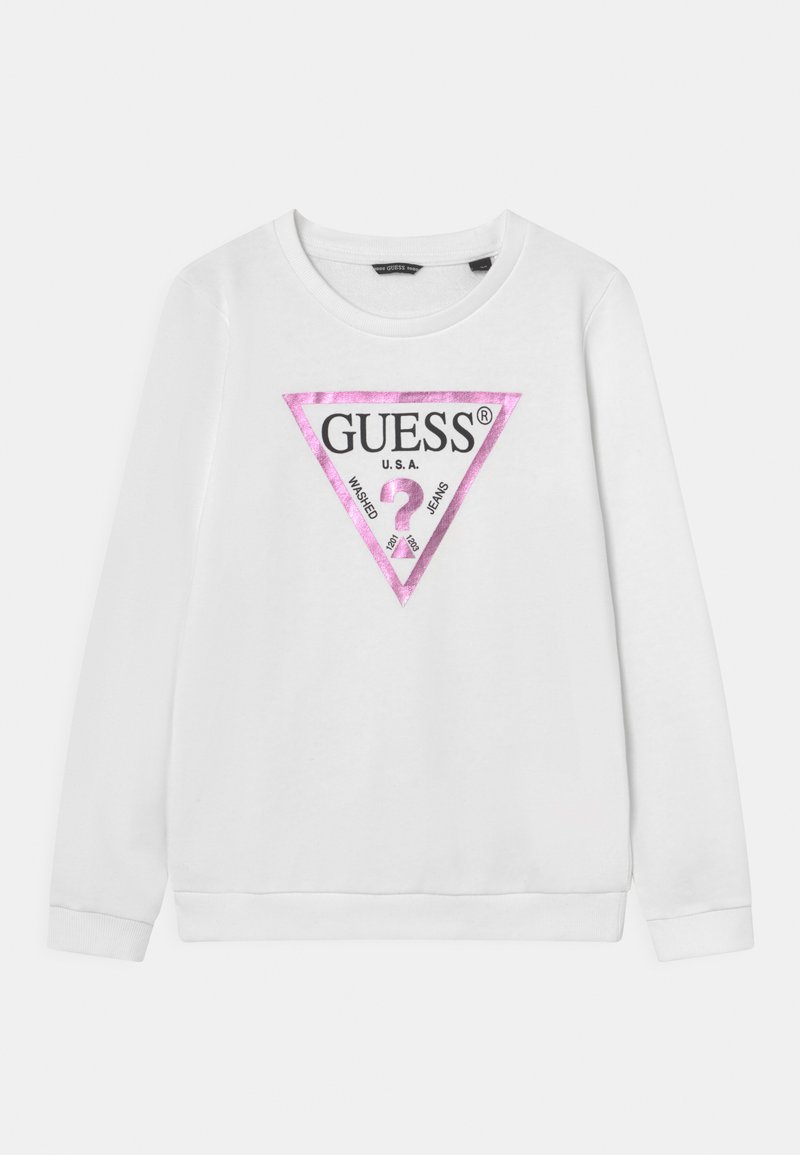Guess JUNIOR ACTIVEWEAR CORE - Felpa - true white