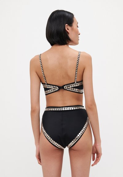 Norma Kamali STUD BOTTOM - Bas de bikini - black