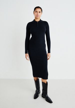 VIMEILANI COLLAR DRESS - Jumper dress - black beauty