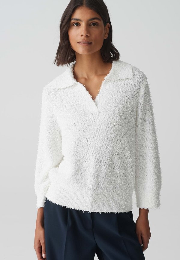 PORASI - Strickpullover - milk