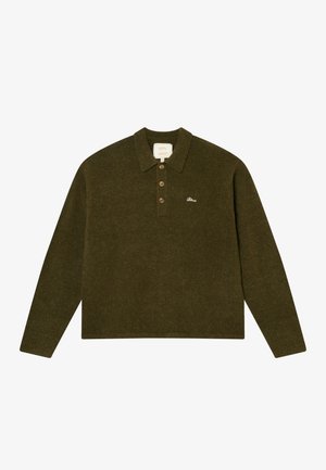 BLKVIS, HAIRY STRUCTURE LONGLEEVE  - Pullover - military olive