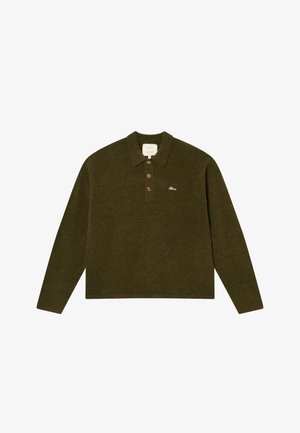 BLKVIS, HAIRY STRUCTURE LONGLEEVE - Pullover - military olive