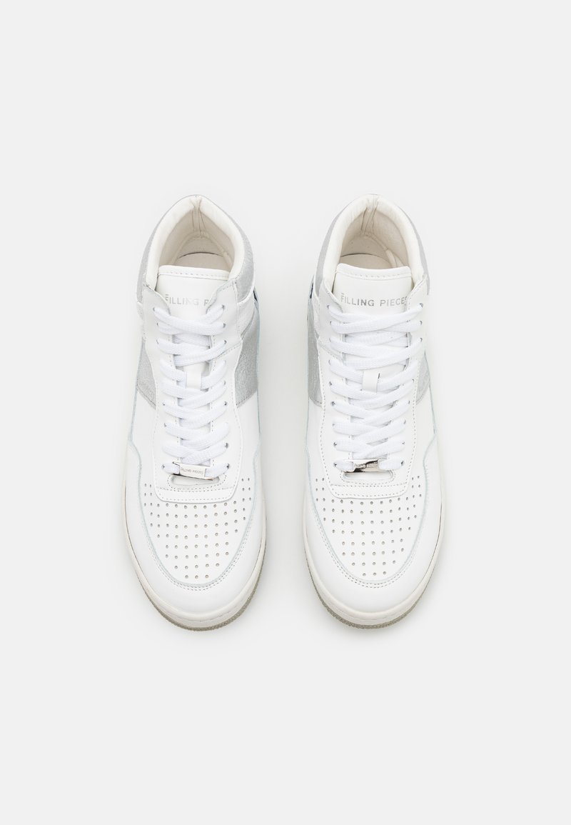 Herren Sneaker | Filling Pieces MID ACE SPIN Sneaker high silver/weiß - HV44653 Herren Sneaker | Filling Pieces MID ACE SPIN Sneaker high silver/weiß - HV44653