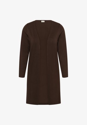 Kaffe Curve, KCFARSIA LONG - Cardigan - coffee bean