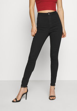 VICE HIGH WAISTED - Jeans Skinny Fit - black