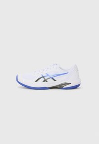SOLUTION SWIFT 2 - Māla virsmas laukuma tenisa apavi - white/dark blue