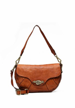 MIMMA SCHULTER - Bolso de mano - cognac