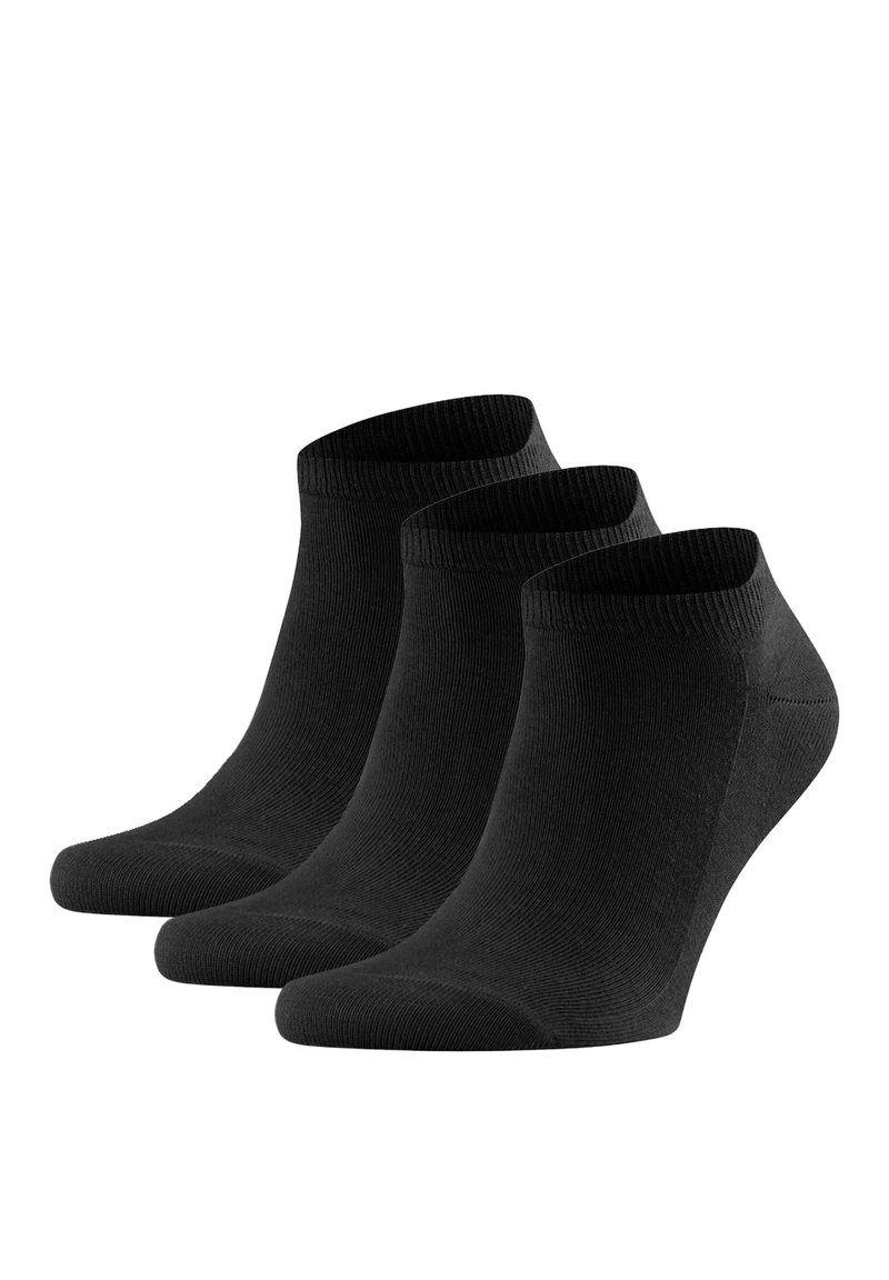 FALKE 3ER PACK - FAMILY SNEAKER ANTI-SLIP-SYSTEM UNI FAMILY SN - Calze - schwarz