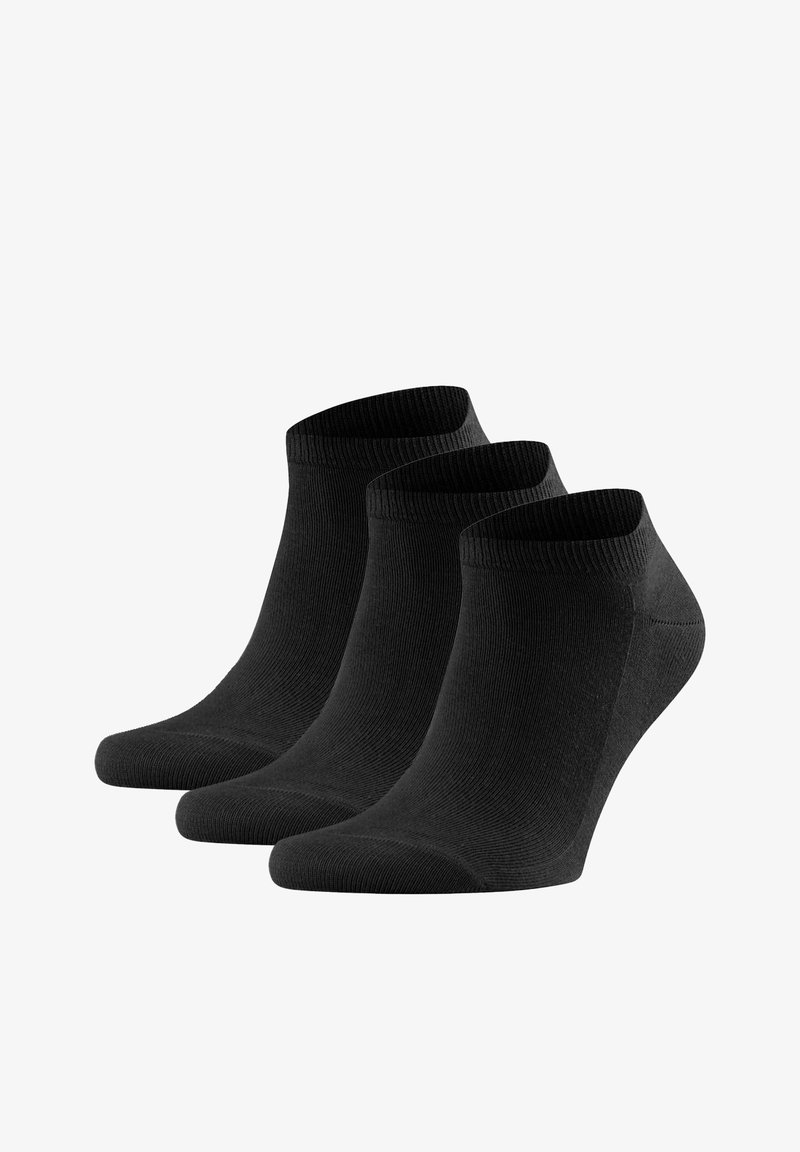 FALKE 3ER PACK - FAMILY SNEAKER ANTI-SLIP-SYSTEM UNI FAMILY SN - Calze - schwarz