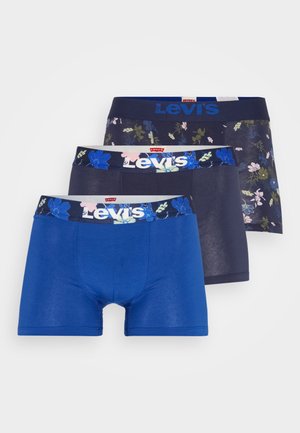 MEN FLOWER 3 PACK - Boxershorts - blue combo
