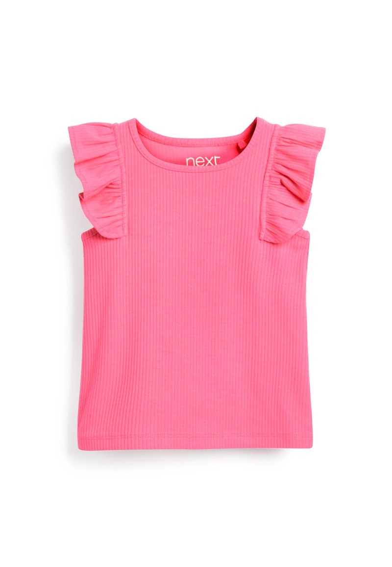 Kinder T-Shirts | Next FRILL T-Shirt print bright pink/pink - JS90783 Kinder T-Shirts | Next FRILL T-Shirt print bright pink/pink - JS90783