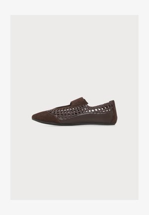 Hereu, ESPORTIU MARY JANE - Balerínky - dark brown