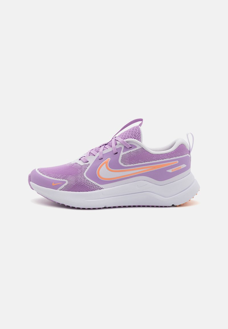 Nike Performance - COSMIC RUNNER UNISEX - Bėgimo bateliai, skirti nelygiam paviršiui - violet star/apricot agate/barely grape/white, Padidinti