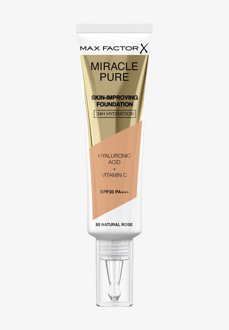 Max Factor MAX FACTOR MIRACLE PURE FOUNDATION - Foundation - natural rose