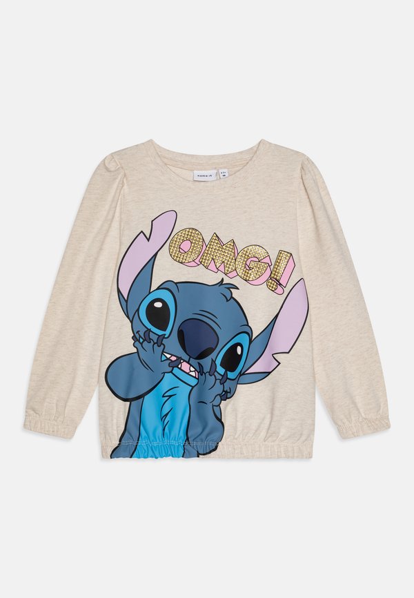 NMFFOSSA STITCH - Sweatshirt - peyote melange