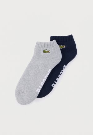 SOCKS 2 PACK UNISEX - Αθλητικές κάλτσες - navy blue/silver-coloured chine