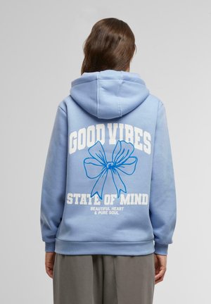 FLUFFY  - Hoodie - powderblue