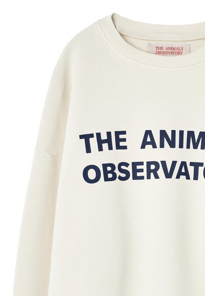 THE ANIMALS OBSERVATORY LEO UNISEX - Sweatshirt - white
