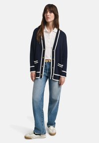 GANT SLIM FIT - Polo marškinėliai - eggshell