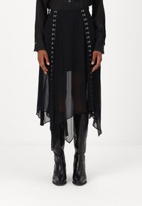 AllSaints LUNA SKIRT - A-line skjørt - black